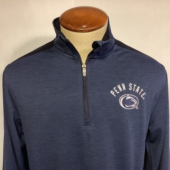 Champion Penn State Nittany Lions 1/4 zip pullover jacket shirt size medium - Picture 2 of 8